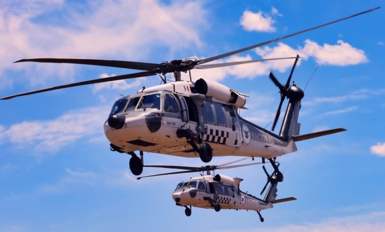 Refuerzos militares y helicóptero Black Hawk llegan a Zacatecas