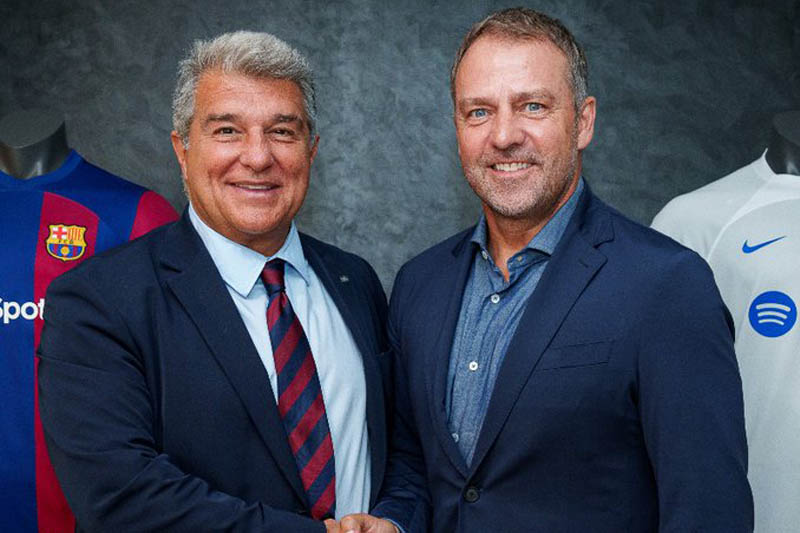 Barcelona firma al técnico Hans Flick por dos temporadas